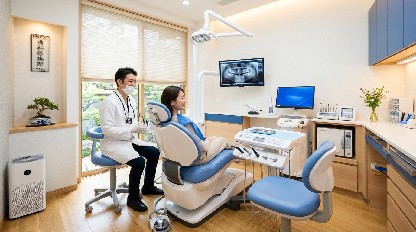 清潔感のある歯科診療室