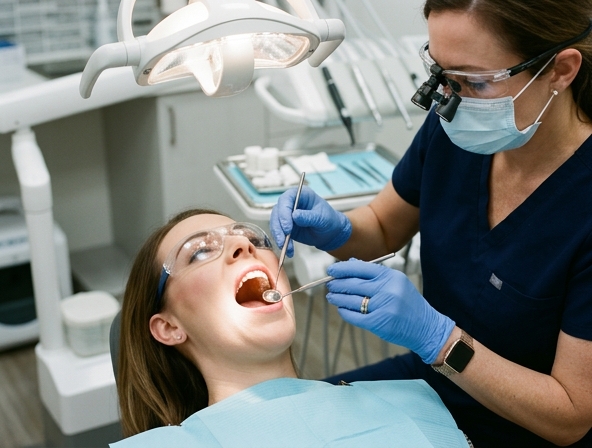 一般歯科の診療風景